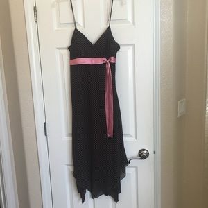 Beautiful brown and pink dress